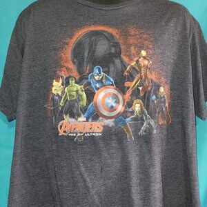 Brown Avengers Age Of Ultron T-Shirt